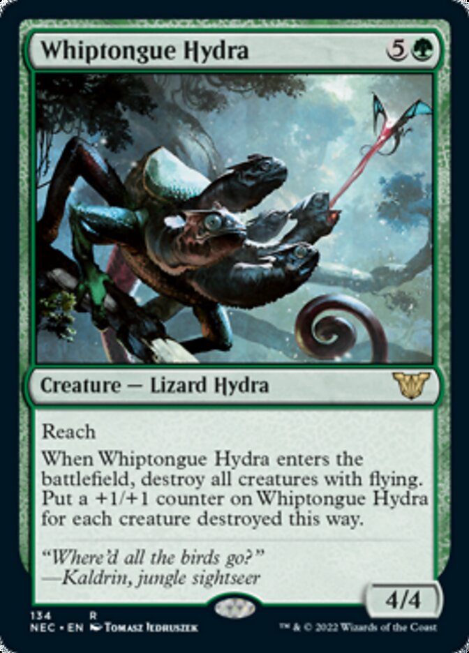 Whiptongue Hydra [Kamigawa: Neon Dynasty Commander] | Good Games Cannington