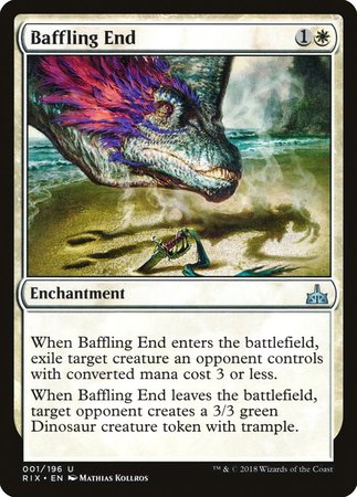 Baffling End [Rivals of Ixalan] | Good Games Cannington