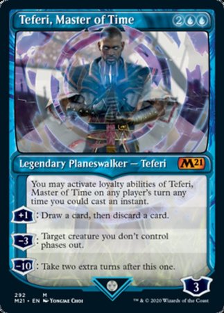 Teferi, Master of Time (Showcase) (292) [Core Set 2021] | Good Games Cannington