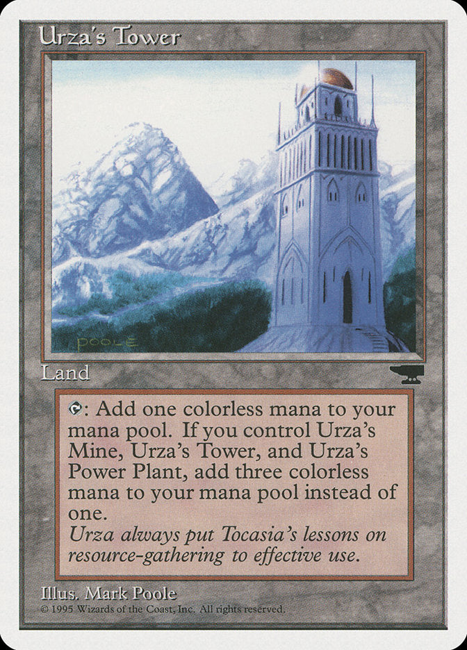 Urza's Tower (Mountains) [Chronicles] | Good Games Cannington