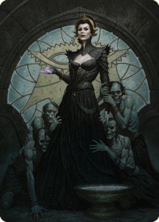 Liliana of the Veil Art Card [Dominaria United Art Series] | Good Games Cannington