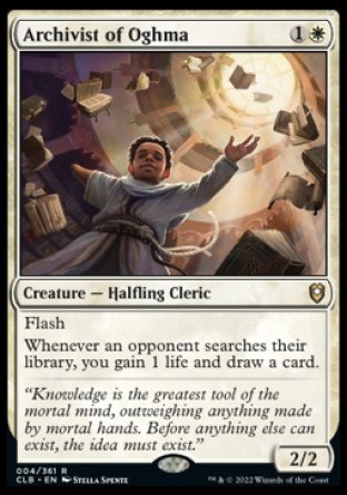 Archivist of Oghma [Commander Legends: Battle for Baldur's Gate] | Good Games Cannington