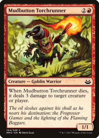 Mudbutton Torchrunner [Modern Masters 2017] | Good Games Cannington