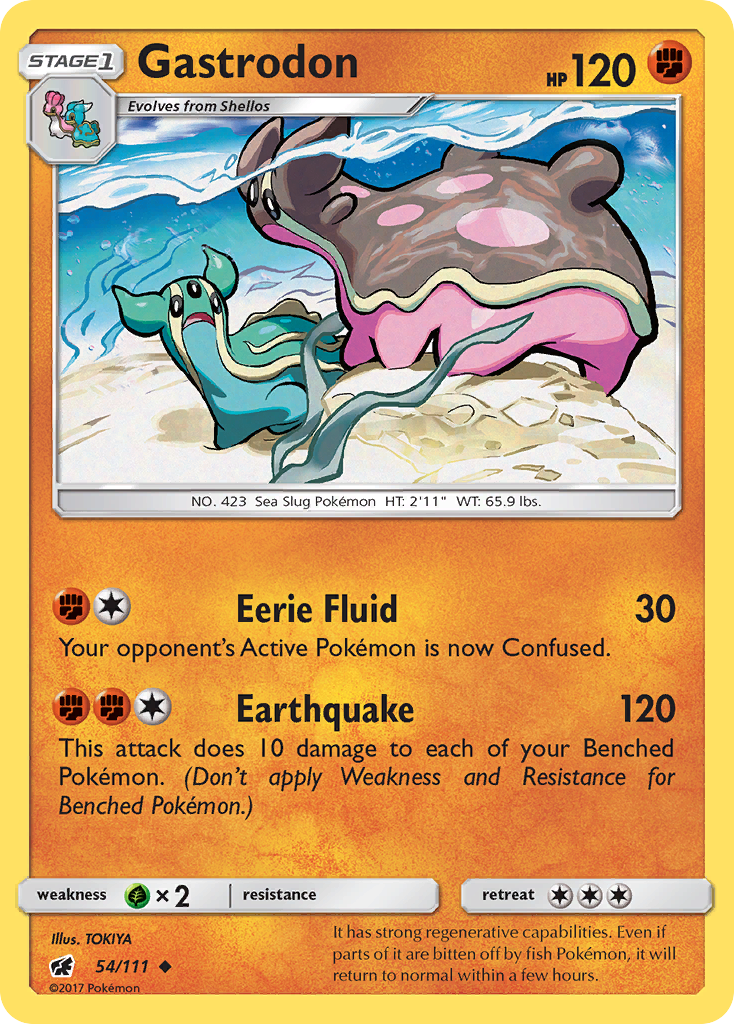 Gastrodon (54/111) [Sun & Moon: Crimson Invasion] | Good Games Cannington