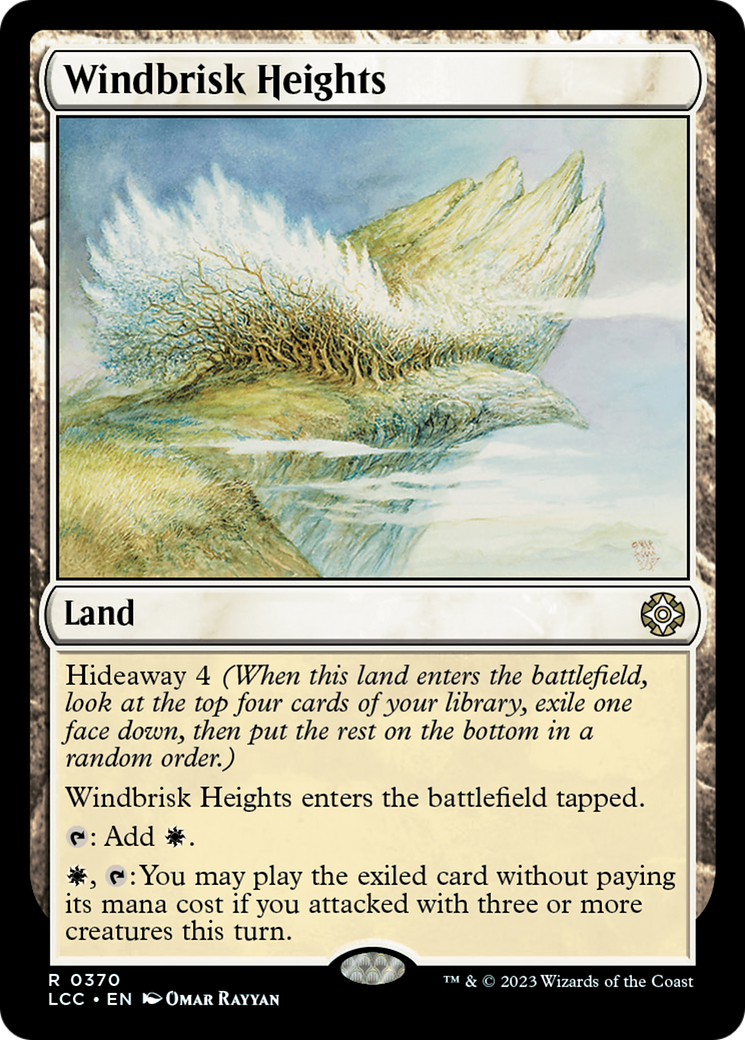 Windbrisk Heights [The Lost Caverns of Ixalan Commander] | Good Games Cannington