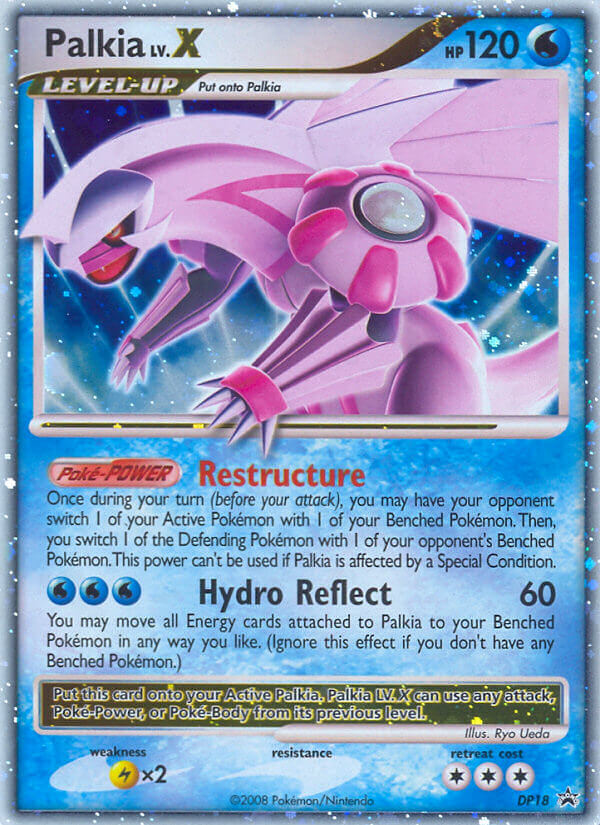 Palkia LV.X (DP18) [Diamond & Pearl: Black Star Promos] | Good Games Cannington