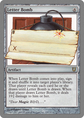 Letter Bomb [Unhinged] | Good Games Cannington