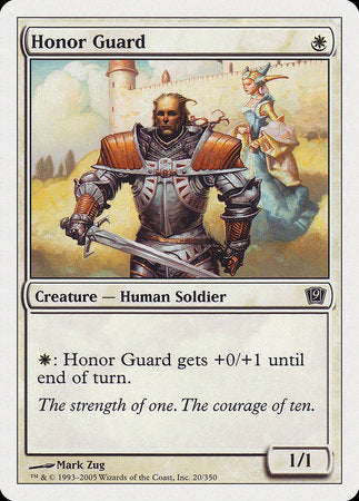Honor Guard [Ninth Edition] | Good Games Cannington