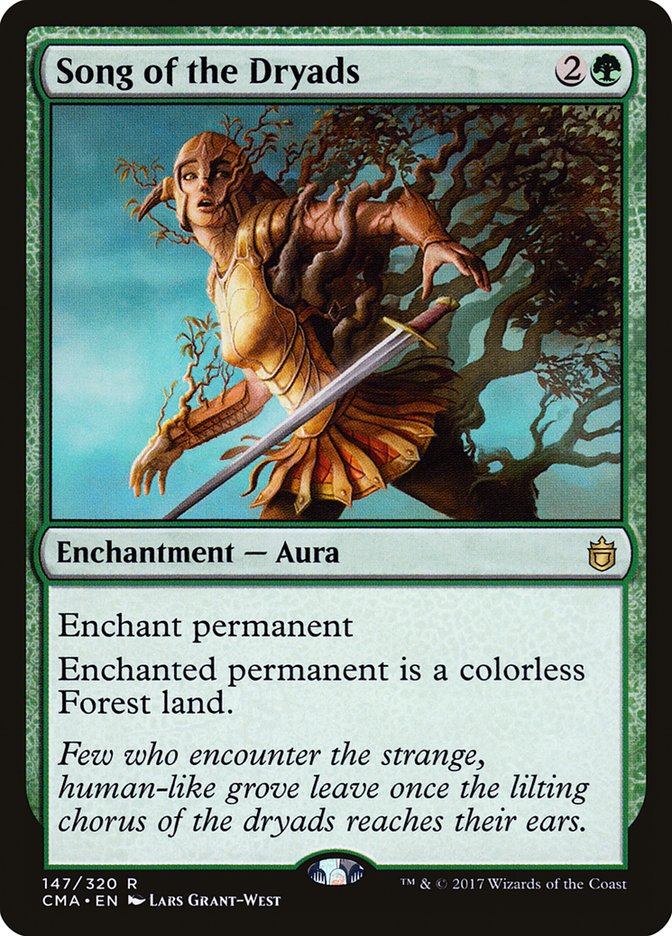 Song of the Dryads [Commander Anthology] | Good Games Cannington