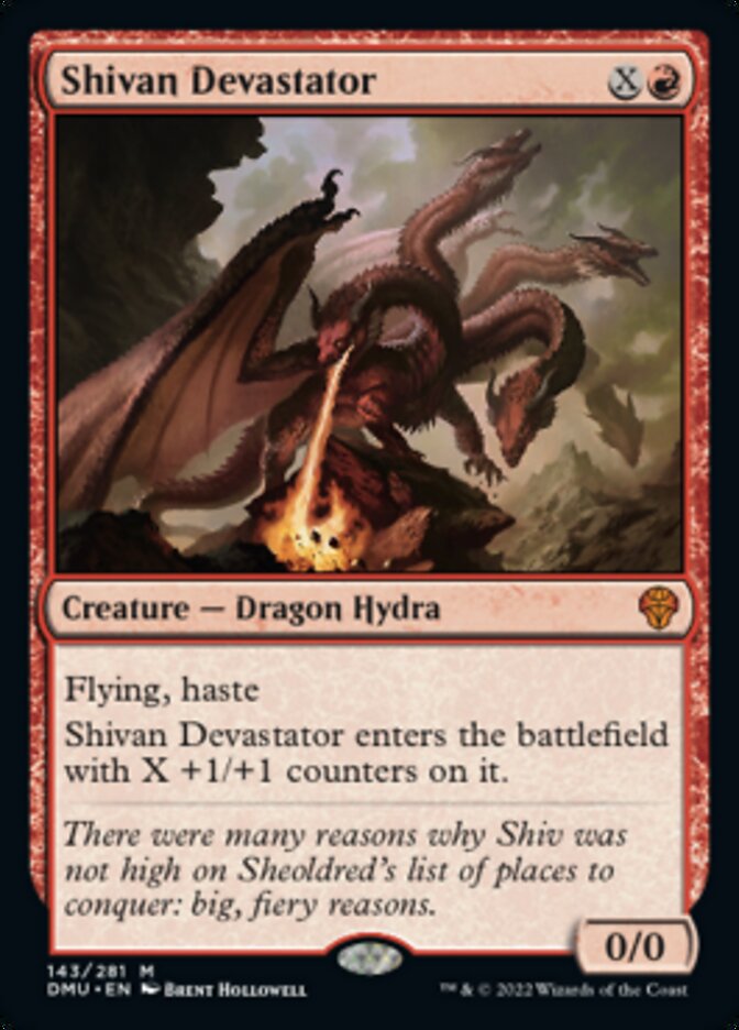 Shivan Devastator [Dominaria United] | Good Games Cannington