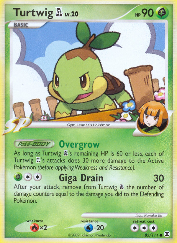 Turtwig GL (85/111) [Platinum: Rising Rivals] | Good Games Cannington