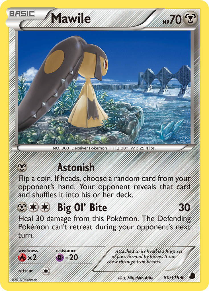 Mawile (80/116) [Black & White: Plasma Freeze] | Good Games Cannington