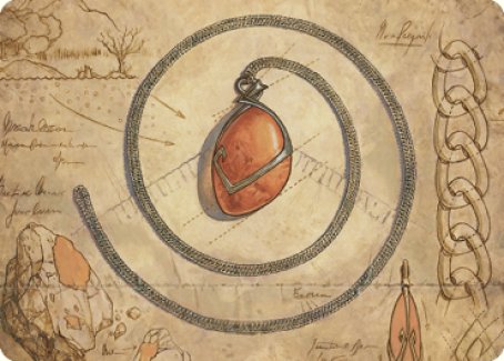 Mox Amber Art Card [The Brothers' War Art Series] | Good Games Cannington