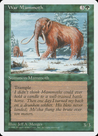 War Mammoth [Fourth Edition] | Good Games Cannington