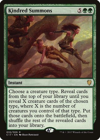 Kindred Summons [Commander 2017] | Good Games Cannington