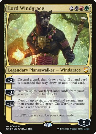 Lord Windgrace [Commander 2018] | Good Games Cannington