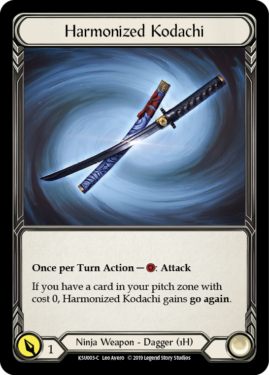 Harmonized Kodachi [KSU003-C] 1st Edition Normal | Good Games Cannington