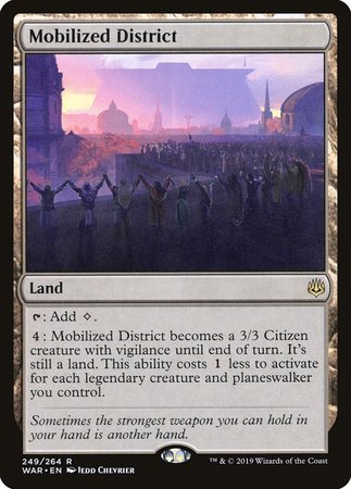 Mobilized District [War of the Spark] | Good Games Cannington