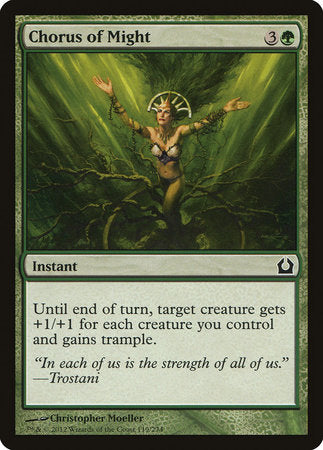 Chorus of Might [Return to Ravnica] | Good Games Cannington