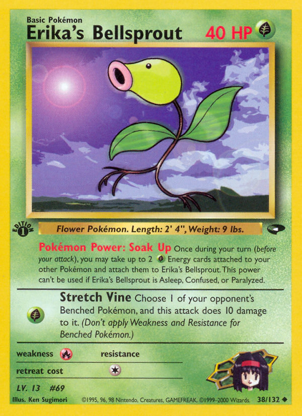 Erika's Bellsprout (38/132) [Gym Challenge 1st Edition] | Good Games Cannington