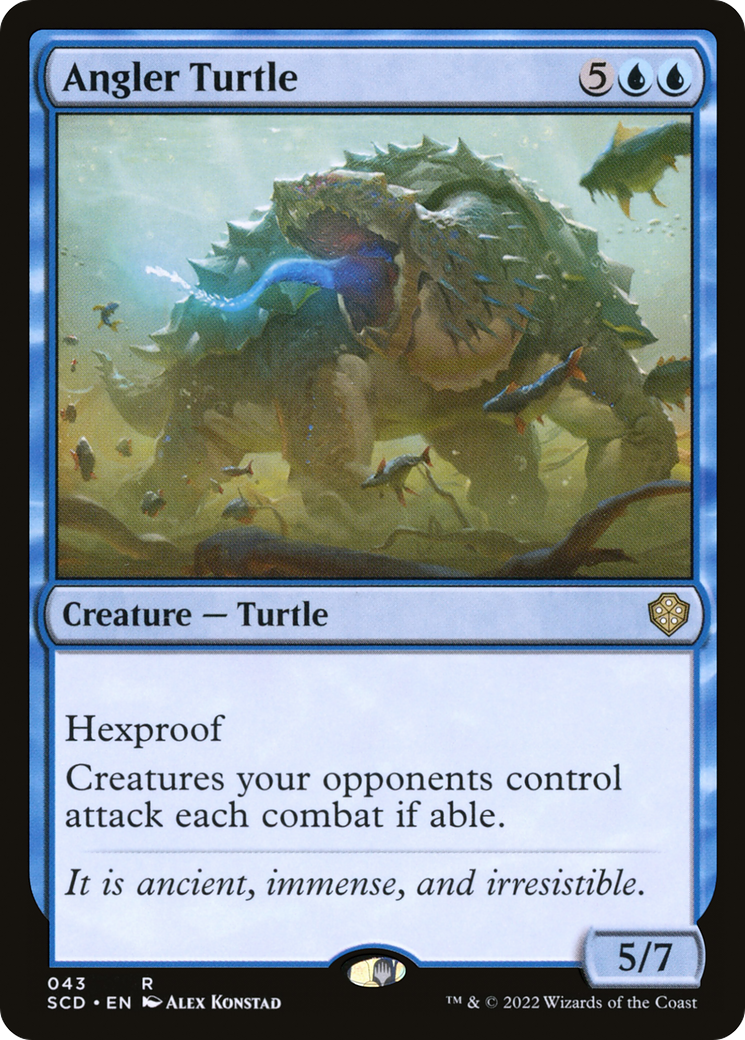 Angler Turtle [Starter Commander Decks] | Good Games Cannington