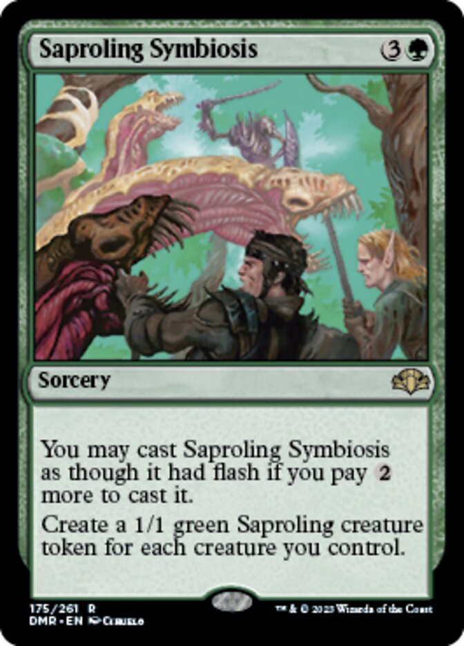 Saproling Symbiosis [Dominaria Remastered] | Good Games Cannington