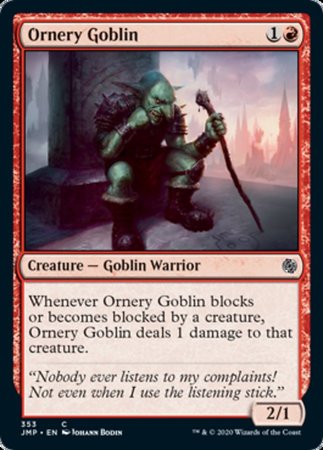 Ornery Goblin [Jumpstart] | Good Games Cannington