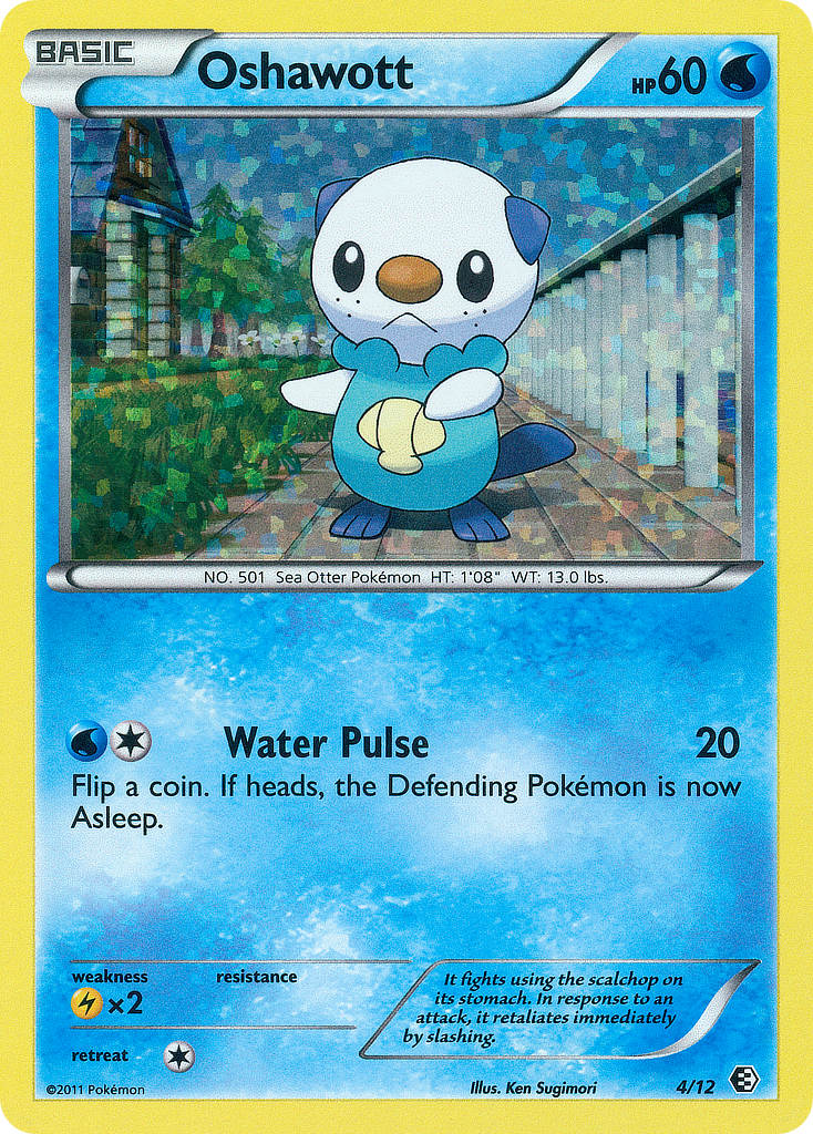 Oshawott (4/12) [McDonald's Promos: 2011 Collection] | Good Games Cannington
