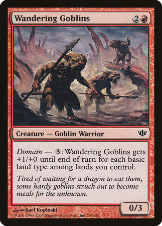 Wandering Goblins [Conflux] | Good Games Cannington