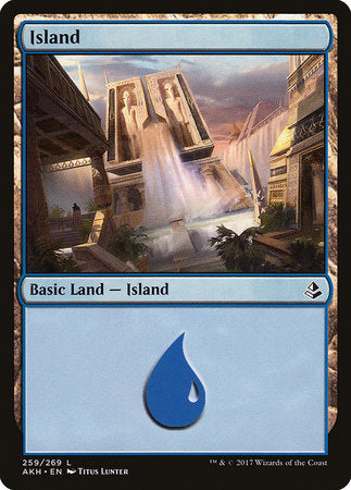 Island (259) [Amonkhet] | Good Games Cannington