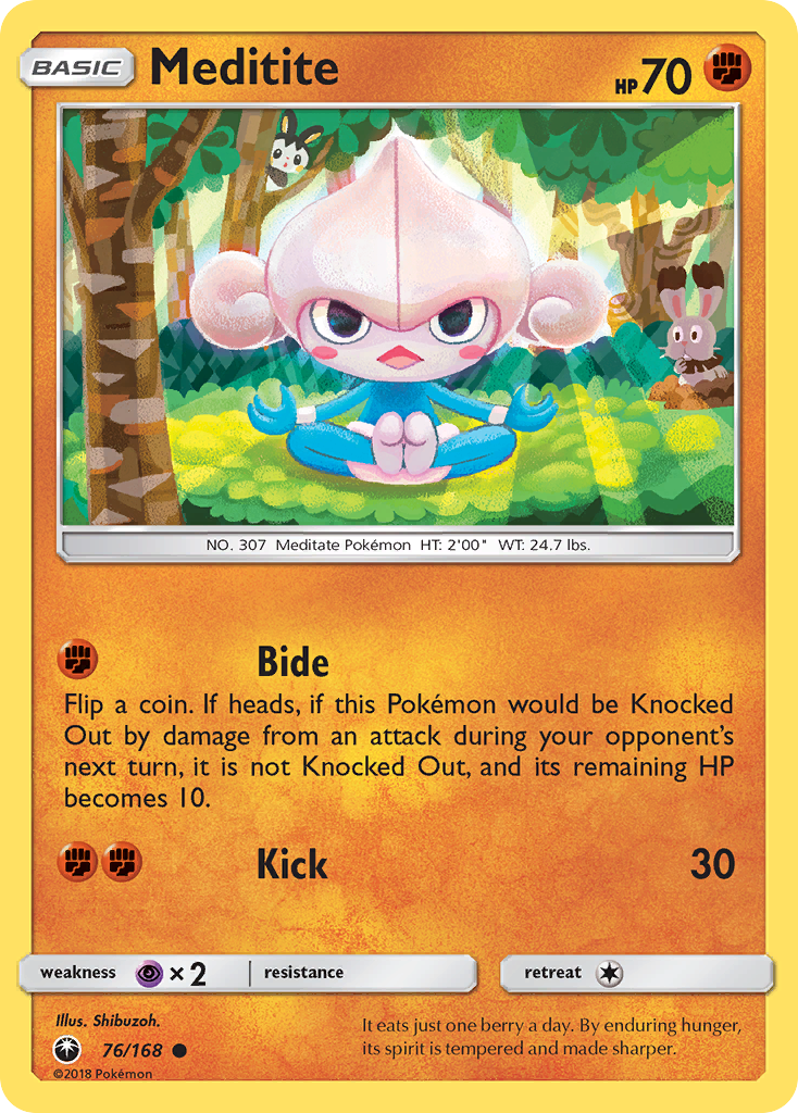 Meditite (76/168) [Sun & Moon: Celestial Storm] | Good Games Cannington