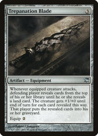 Trepanation Blade [Innistrad] | Good Games Cannington