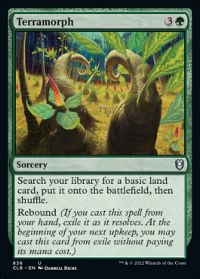 Terramorph [Commander Legends: Battle for Baldur's Gate] | Good Games Cannington