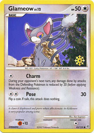 Glameow (83/130) [Countdown Calendar Promos] | Good Games Cannington