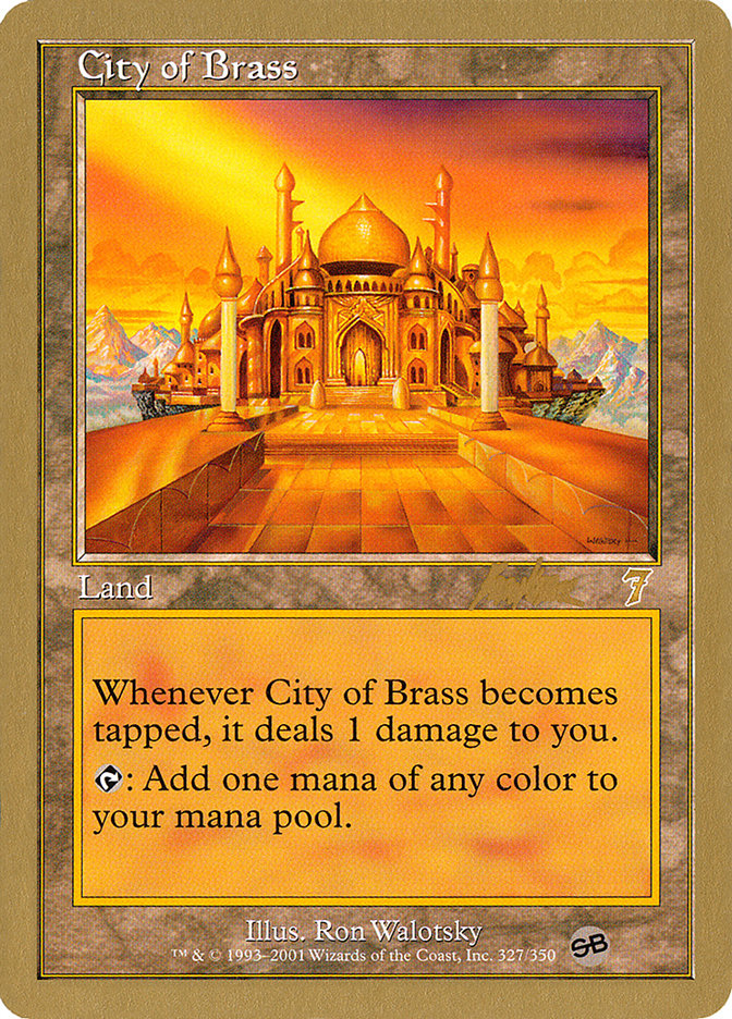 City of Brass (Brian Kibler) (SB) [World Championship Decks 2002] | Good Games Cannington