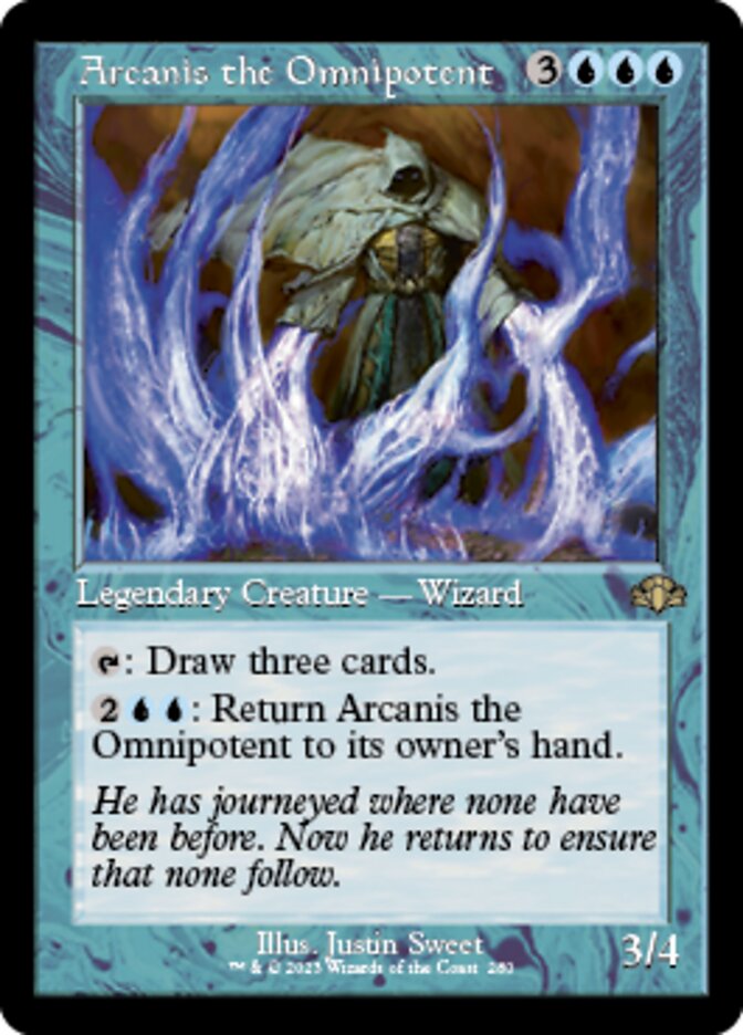 Arcanis the Omnipotent (Retro) [Dominaria Remastered] | Good Games Cannington