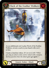 Flock of the Feather Walkers (Red) [U-WTR182] (Welcome to Rathe Unlimited)  Unlimited Rainbow Foil | Good Games Cannington