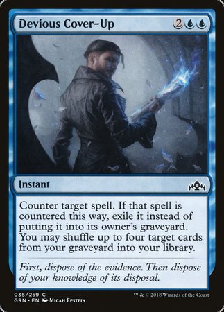 Devious Cover-Up [Guilds of Ravnica] | Good Games Cannington