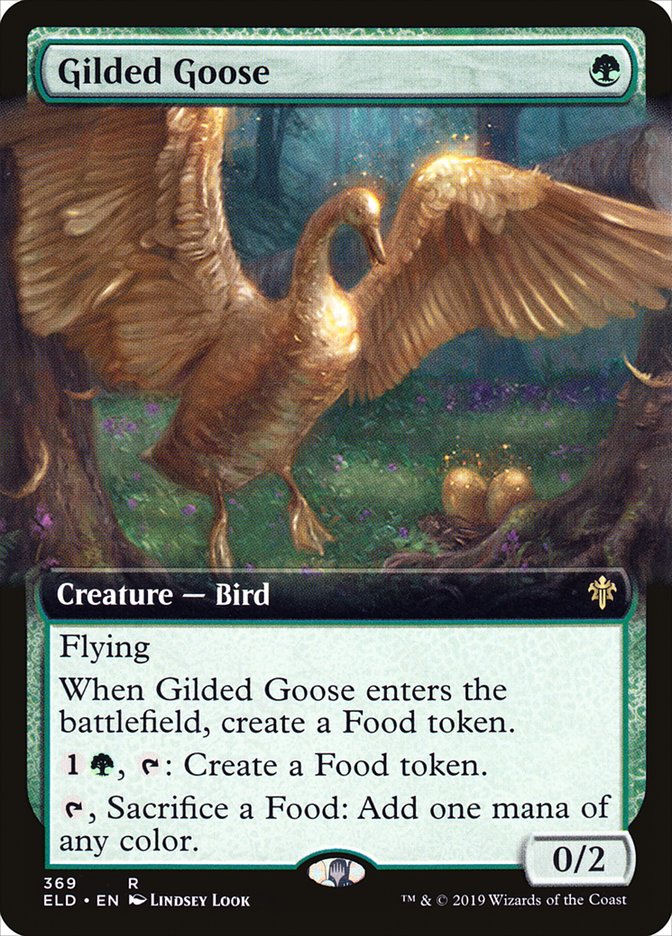 Gilded Goose (Extended Art) [Throne of Eldraine] | Good Games Cannington