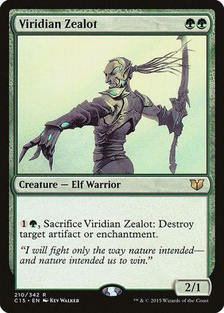 Viridian Zealot [Commander 2015] | Good Games Cannington