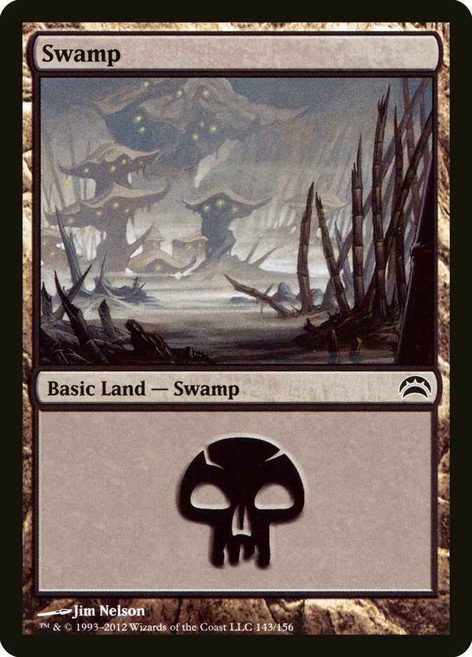 Swamp (143) [Planechase 2012] | Good Games Cannington