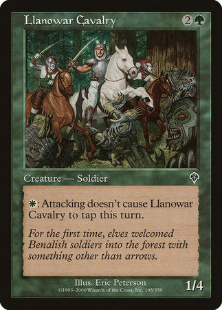 Llanowar Cavalry [Invasion] | Good Games Cannington