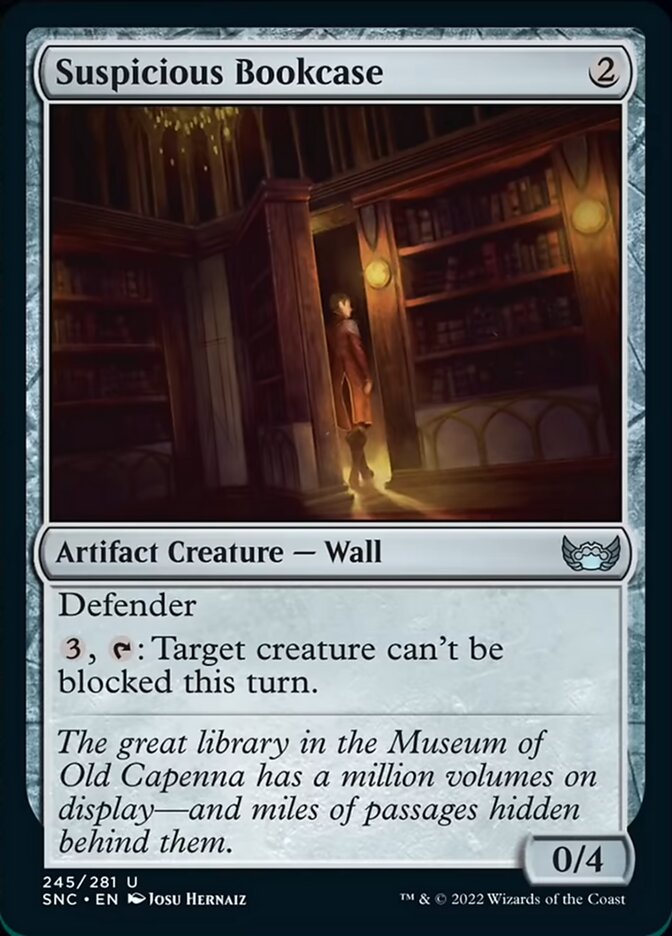 Suspicious Bookcase [Streets of New Capenna] | Good Games Cannington