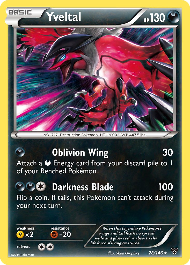 Yveltal (78/146) (Theme Deck Exclusive) [XY: Base Set] | Good Games Cannington