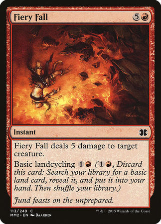 Fiery Fall [Modern Masters 2015] | Good Games Cannington
