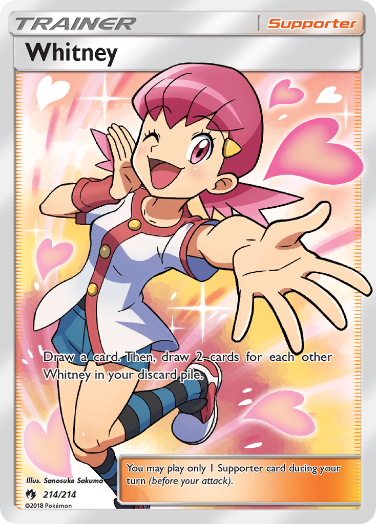 Whitney (214/214) [Sun & Moon: Lost Thunder] | Good Games Cannington