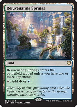 Rejuvenating Springs [Commander Legends] | Good Games Cannington