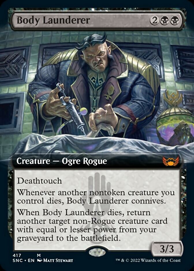 Body Launderer (Extended Art) [Streets of New Capenna] | Good Games Cannington