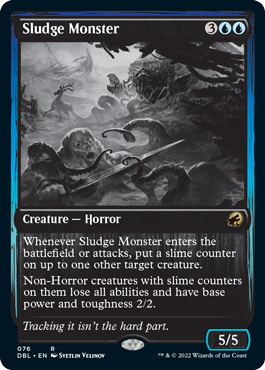Sludge Monster [Innistrad: Double Feature] | Good Games Cannington