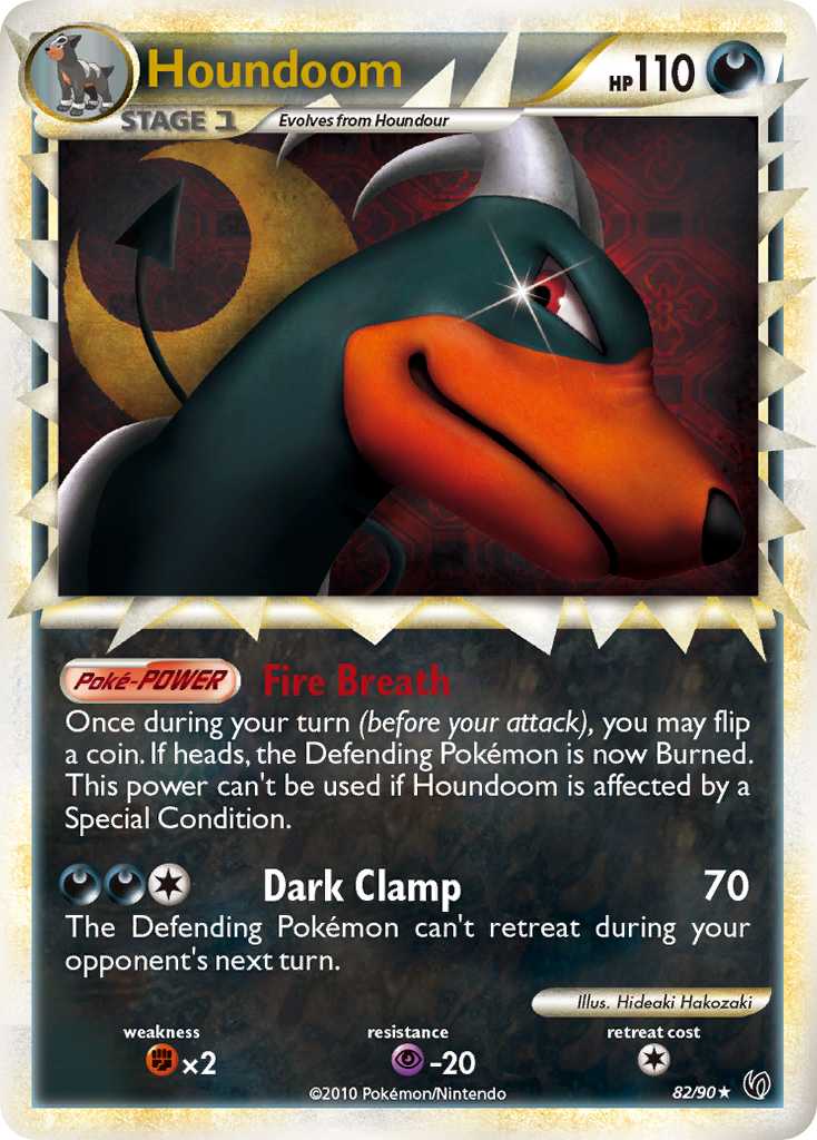 Houndoom (82/90) [HeartGold & SoulSilver: Undaunted] | Good Games Cannington